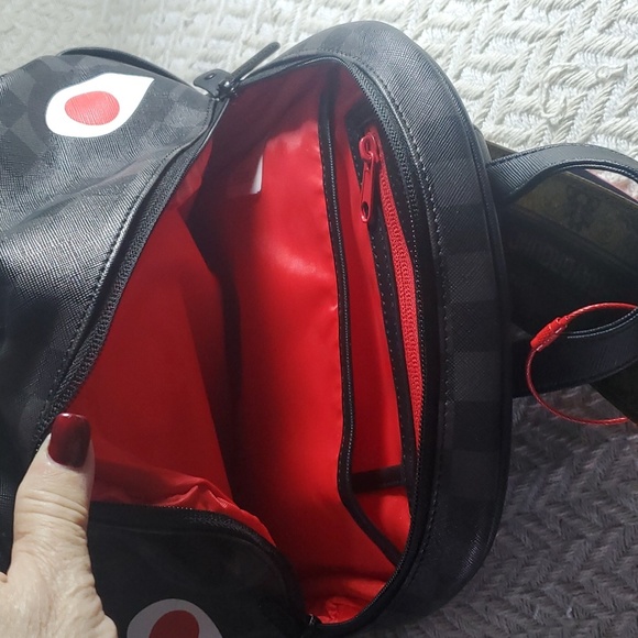 Sprayground 'WHAT THE BEEP' SHARK SAVAGE BACKPACK - Picture 11 of 13